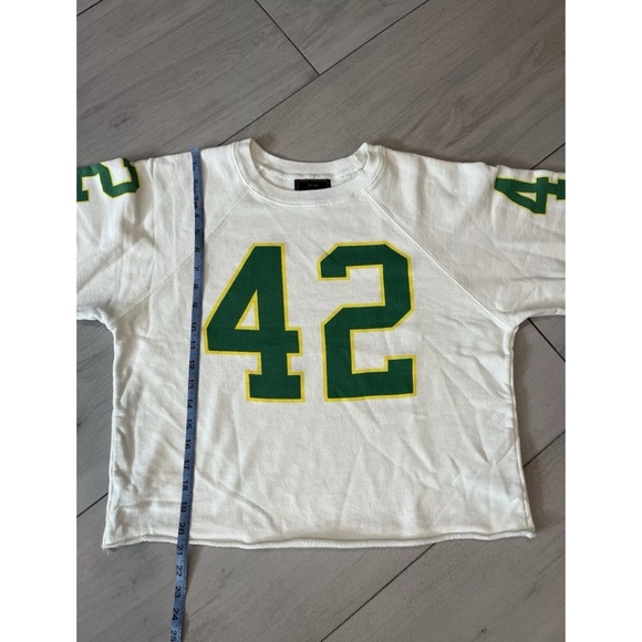 NWOT Free People Retro Brand Varsity Sweatshirt - Picture 9 of 12